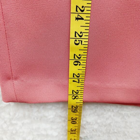 Skirt Pencil Size 8 Peach Minimalist Office Siren Quiet Luxury Capsule Wardrobe - Picture 4 of 12